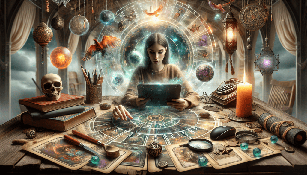 Virtualna magija tarota: Online rituali s vodećim majstorima