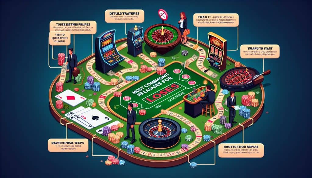 Koji su najčešći uzroci gubitaka u casino igrama? Koji su najčešći uzroci gubitaka u casino igrama?