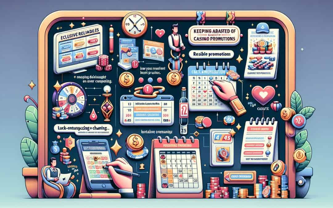 Najbolji načini za praćenje casino promocija i turnira