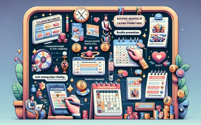 Najbolji načini za praćenje casino promocija i turnira