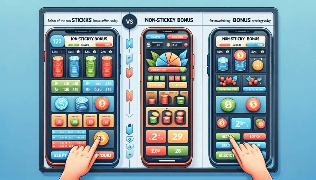 Što su to sticky i non-sticky bonusi u online casinima?