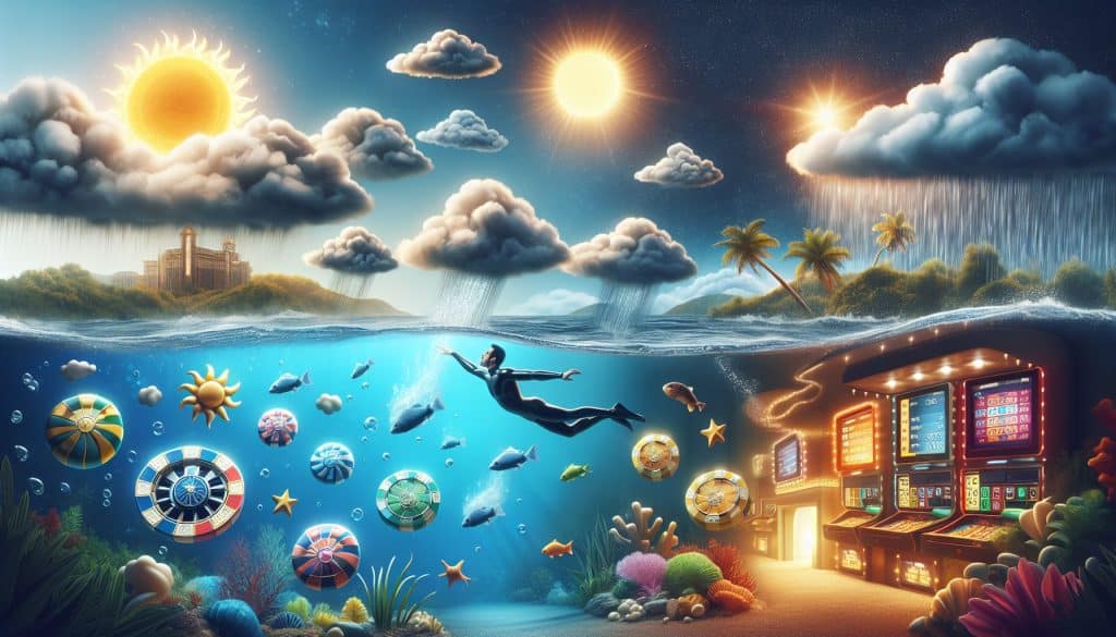 Casina koja koriste vremensku prognozu za teme igara