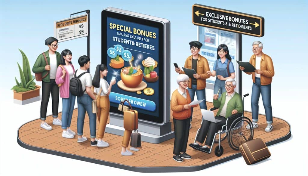 Bonusi koji su dostupni samo određenim demografskim skupinama Bonusi koji su dostupni samo određenim demografskim skupinama