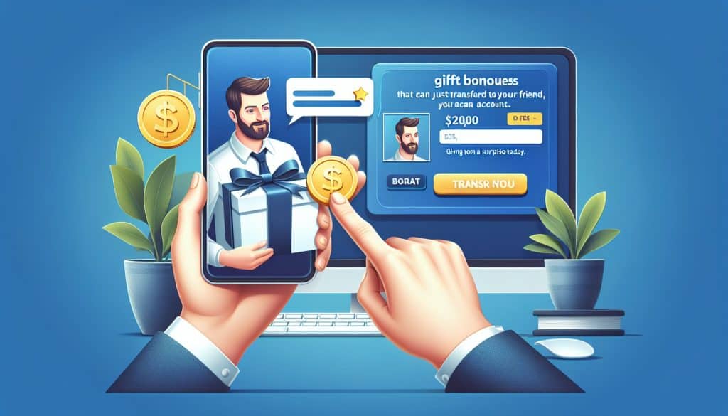 Bonusi koji se mogu prenijeti na račun prijatelja kao znak zahvalnosti Bonusi koji se mogu prenijeti na račun prijatelja kao znak zahvalnosti