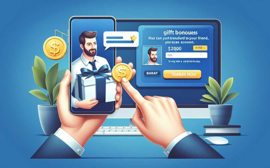 Bonusi koji se mogu prenijeti na račun prijatelja kao znak zahvalnosti